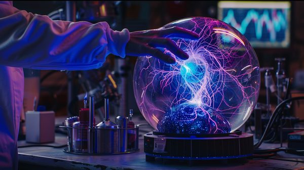 Découverte et fonctionnement d'une boule plasma